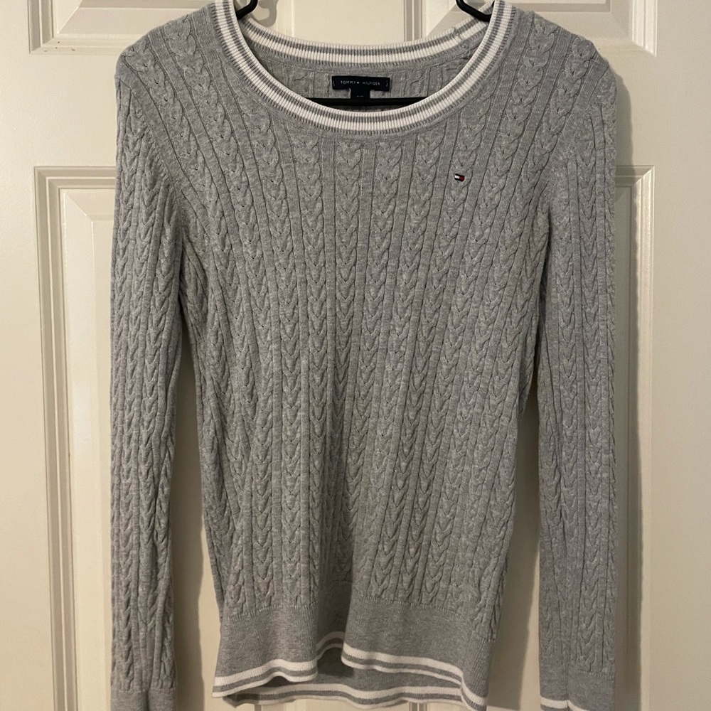 Grey Tommy Hilfiger Sweater